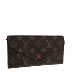 Pre Owned Louis Vuitton Monogram Canvas Envelope Josephine Wallet