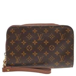 Louis Vuitton Monogram Canvas Orsay Clutch