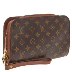 Louis Vuitton Monogram Canvas Orsay Clutch