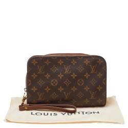 Louis Vuitton Monogram Canvas Orsay Clutch