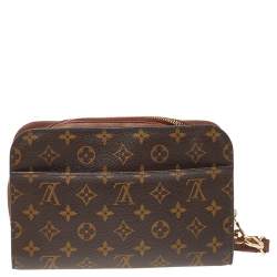 Louis Vuitton Monogram Canvas Orsay Clutch