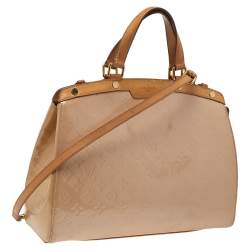 مملوكة مسبقًا Louis Vuitton Rose Florentine Monogram Vernis Brea GM Bag