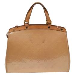 مملوكة مسبقًا Louis Vuitton Rose Florentine Monogram Vernis Brea GM Bag