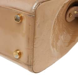 مملوكة مسبقًا Louis Vuitton Rose Florentine Monogram Vernis Brea GM Bag