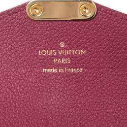 مملوكة مسبقًا Louis Vuitton Fuchsia Leather And Monogram Canvas Pallas Wallet