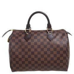 Pre Owned حقيبة لوي فيتون "سبيدي 30" كانفاس دامييه إيبين