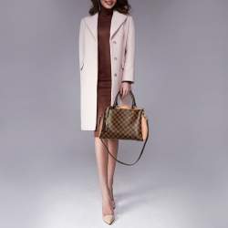 Louis Vuitton, Bags, Louis Vuitton Brittany Damier Ebene Magnolia Pink Bag