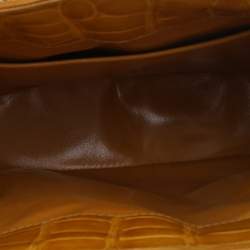 Pre Owned حقيبة لوي فيتون ليندا جلد التمساح مونوغرامي وفينيل متعدد الألوان بدلايات ووشاح