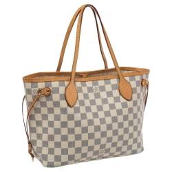 Louis Vuitton Damier Azur Canvas Neverfull PM Bag