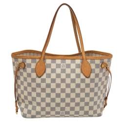 Louis Vuitton Damier Azur Canvas Neverfull PM Bag