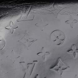 Pre Owned Louis Vuitton Black Monogram Vernis Anouchka MM Clutch 