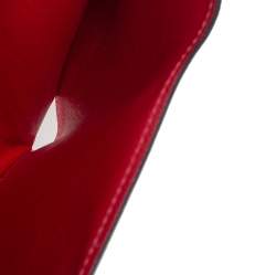 Pre Owned Louis Vuitton Damier Ebene Canvas Victorine Wallet