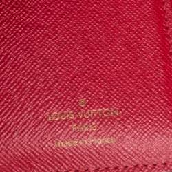 Pre Owned Louis Vuitton Damier Ebene Canvas Victorine Wallet