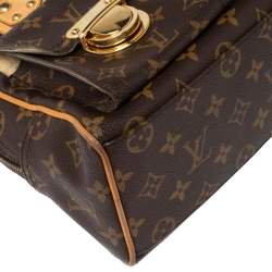 Pre Owned Louis Vuitton Monogram Canvas Manhattan PM Bag