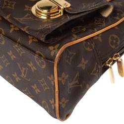 Pre Owned Louis Vuitton Monogram Canvas Manhattan PM Bag