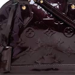 مملوكة مسبقًا Louis Vuitton Amarante Monogram Vernis Alma BB Bag