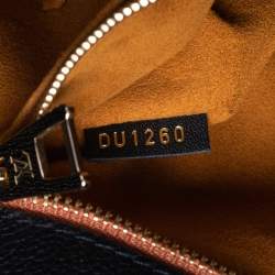 Pre Owned حقيبة لوي فيتون اونتيغو جلد مطبوع مونوغرامي أسود متوسطة