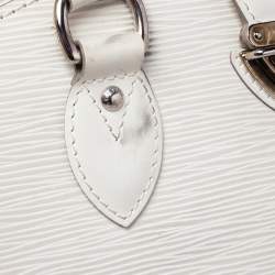 مملوكة مسبقًا Louis Vuitton White Epi Leather Pont Neuf GM Bag