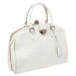 مملوكة مسبقًا Louis Vuitton White Epi Leather Pont Neuf GM Bag
