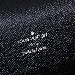 Pre Owned Louis Vuitton Black Taiga Leather Robusto 1 Compartment Briefcase