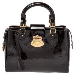 Louis Vuitton Melrose Avenue Bag in Amarante Vernis