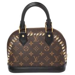 مملوكة مسبقًا حقيبة لوي فيتون ألما إصدار محدود ماكاسار كانفاس مونوغرامي مزخرفة متوسطة