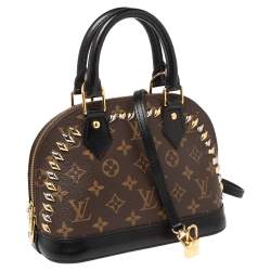 مملوكة مسبقًا حقيبة لوي فيتون ألما إصدار محدود ماكاسار كانفاس مونوغرامي مزخرفة متوسطة