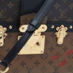 Pre Owned حقيبة كلتش لوي فيتون ترانك كانفاس مونوغرام ريفرس