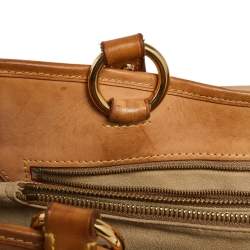 مملوكة مسبقًا حقيبة لوي فيتون اتوال شوبر كانفاس مونوغرامي بني