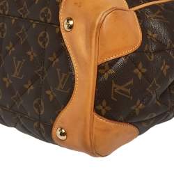 مملوكة مسبقًا حقيبة لوي فيتون اتوال شوبر كانفاس مونوغرامي بني