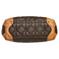 مملوكة مسبقًا حقيبة لوي فيتون اتوال شوبر كانفاس مونوغرامي بني