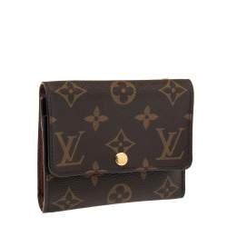 Pre Owned Louis Vuitton Monogram Canvas Anais Compact Trifold Wallet