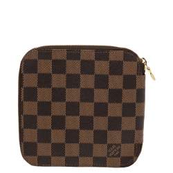 Pre Owned محفظة لوي فيتون سحاب ملتف أولاف أورجانيزر كانفاس دامييه أيبين