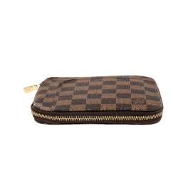 Pre Owned محفظة لوي فيتون سحاب ملتف أولاف أورجانيزر كانفاس دامييه أيبين