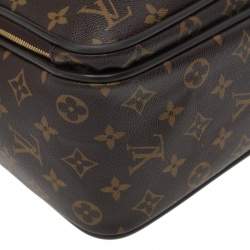 Pre Owned Louis Vuitton Monogram Canvas Icare Computer Bag