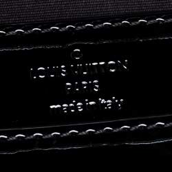 Louis Vuitton Black Vernis Leather Louise Clutch