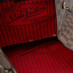Louis Vuitton Damier Ebene Canvas Neverfull GM Bag