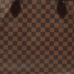 Louis Vuitton Damier Ebene Canvas Neverfull GM Bag