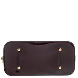 مملوكة مسبقًا Louis Vuitton Amarante Monogram Vernis Alma GM Bag