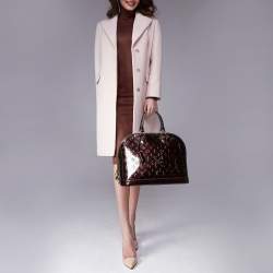 مملوكة مسبقًا Louis Vuitton Amarante Monogram Vernis Alma GM Bag