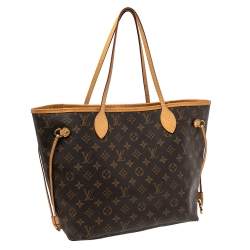 Pre Owned Louis Vuitton Monogram Canvas Neverfull MM Bag