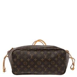 Pre Owned Louis Vuitton Monogram Canvas Neverfull MM Bag