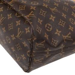 Pre Owned Louis Vuitton Monogram Canvas Neverfull MM Bag