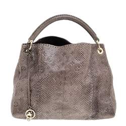 Louis Vuitton Limited Edition Artsy MM Python Bag – Bagaholic