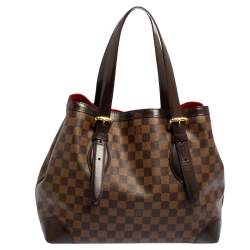 مملوكة مسبقًا حقيبة لوي فيتون هامبستيد كانفاس دامييه إيبيني متوسطة  