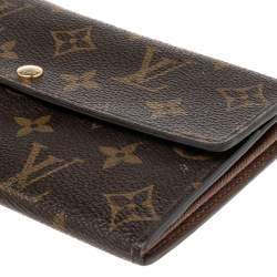 مملوكة مسبقًا Louis Vuitton Monogram Canvas Sarah Wallet