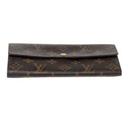 مملوكة مسبقًا Louis Vuitton Monogram Canvas Sarah Wallet