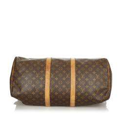 Pre Owned Louis Vuitton Monogram Canvas Keepall 50 Bag
