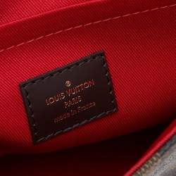 Pre Owned Louis Vuitton Damier Ebene Canvas Croisette Bag