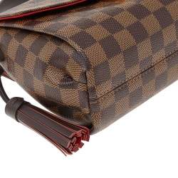 Pre Owned Louis Vuitton Damier Ebene Canvas Croisette Bag